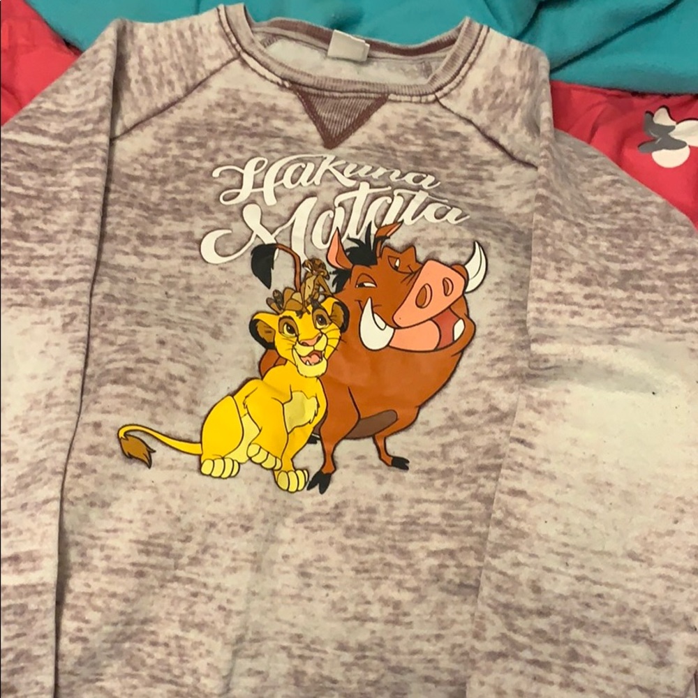 Long sleeve sweat shirt